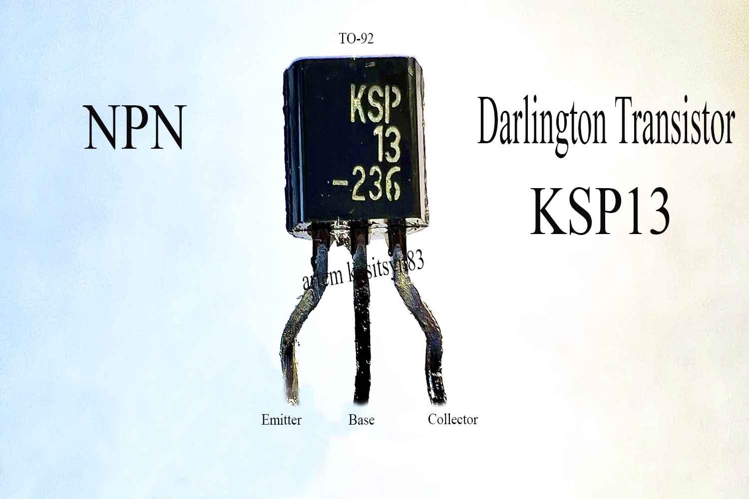 Подробнее о статье KSP13.Darlington transistor.Datasheet,pinout