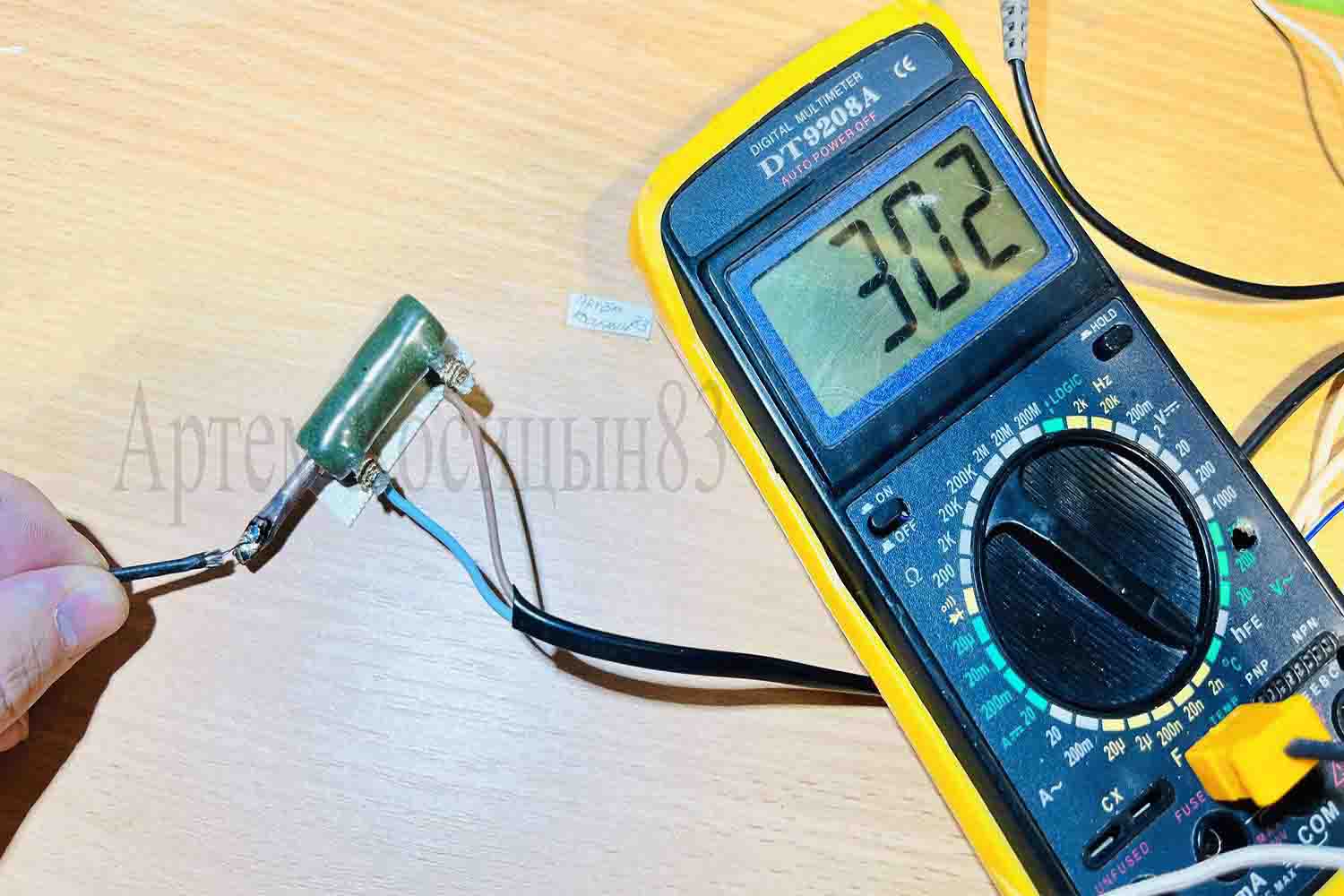 Подробнее о статье How to make a 220V AC soldering iron from resistor