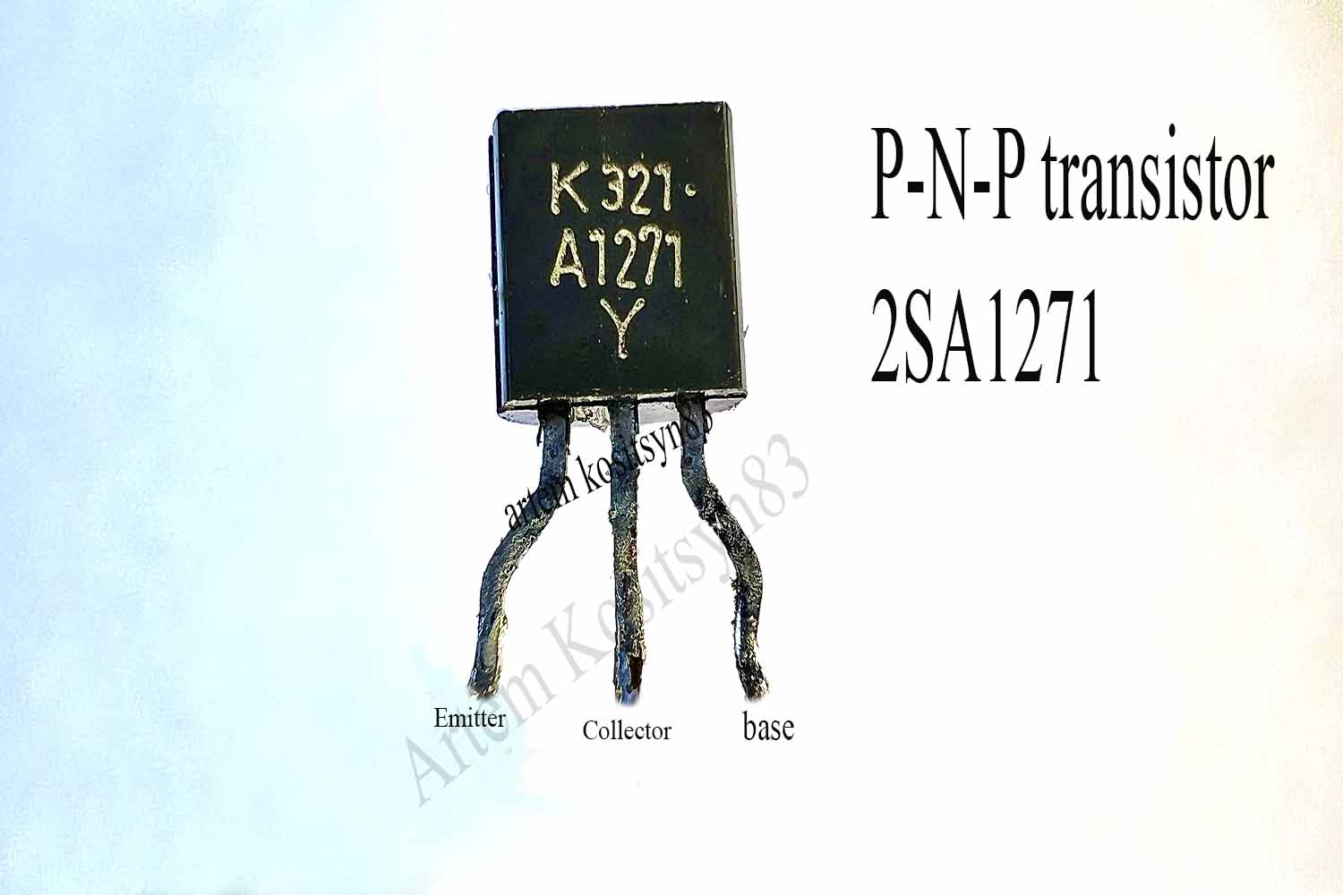 Подробнее о статье 2SA1271.PNP transistor 30V 800mADatasheet,pinout