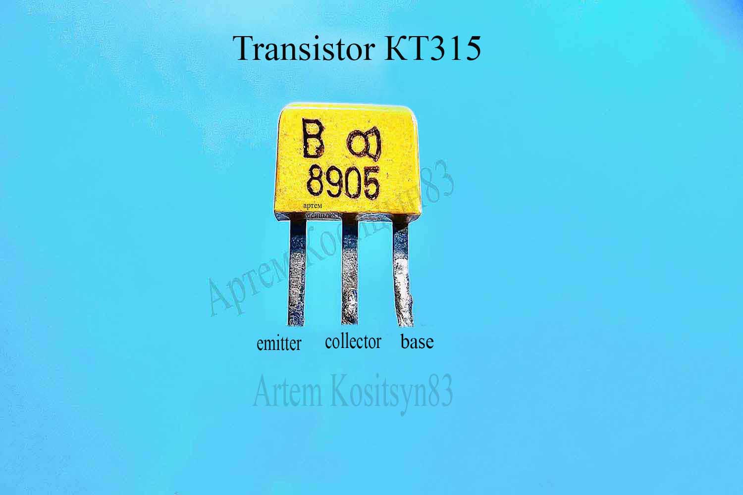 Подробнее о статье Transistor KT315.Characteristics and schematics on KT315