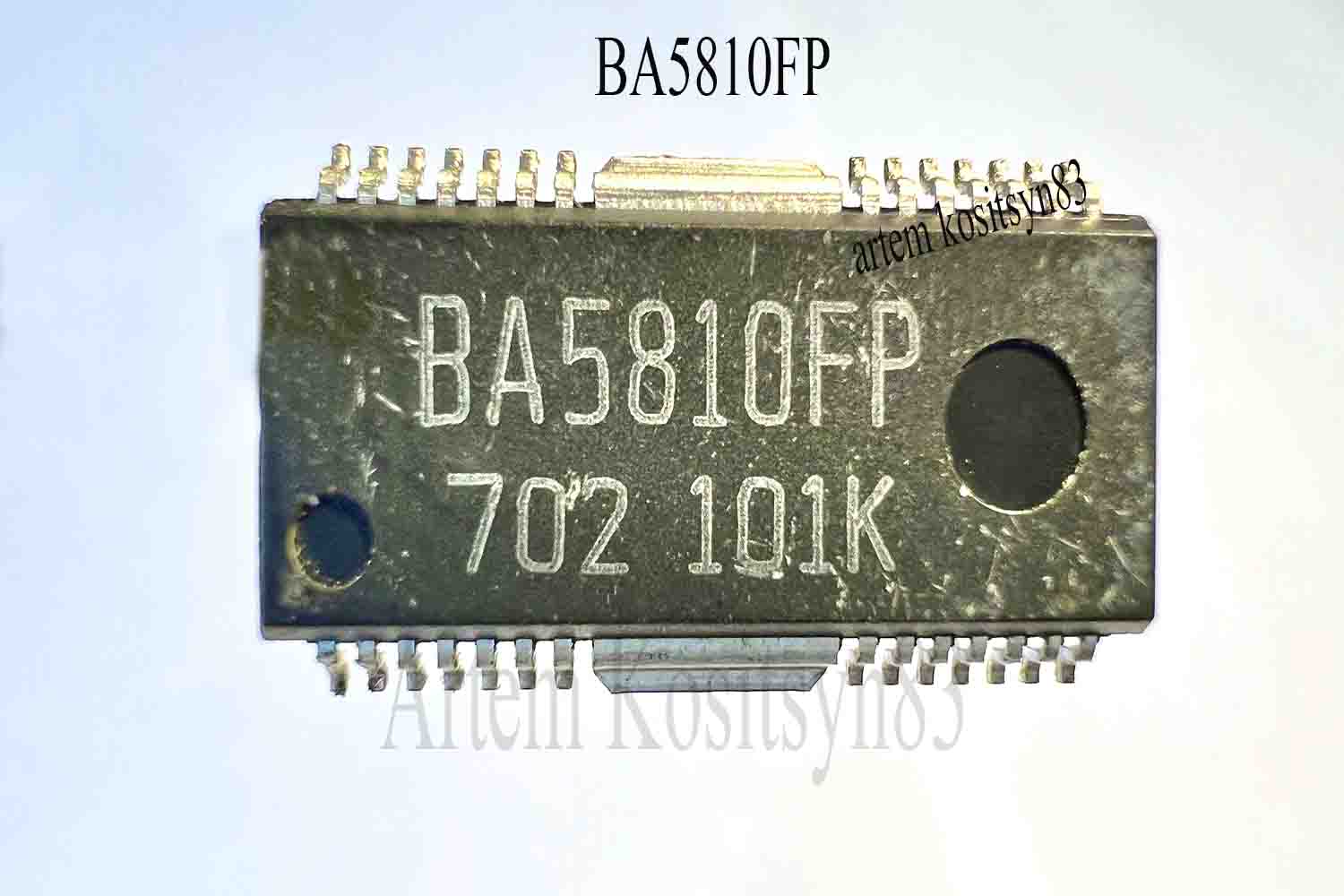 Подробнее о статье BA5810FP.5-ch driver for CD-ROM