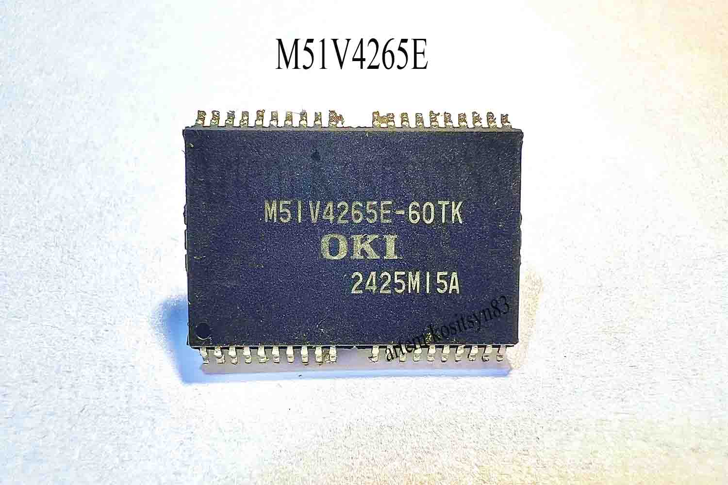 Подробнее о статье M51V4265E.16-bit dynamic RAM.Datasheet
