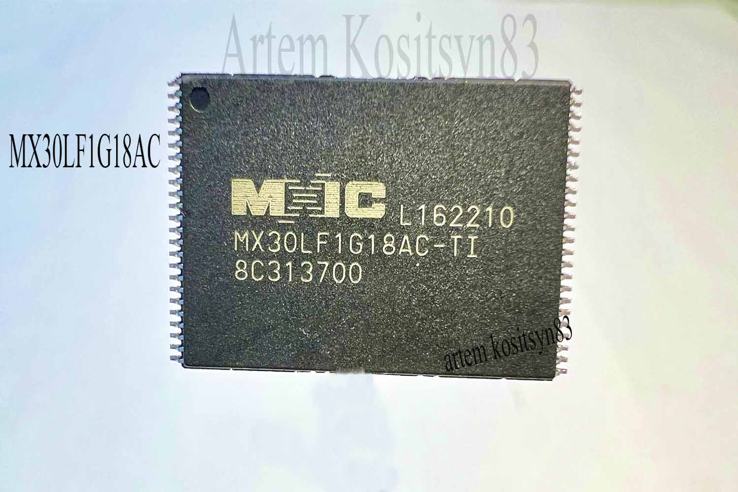Подробнее о статье MX30LF1G18AC.1GB Nand flash memory.Datasheet