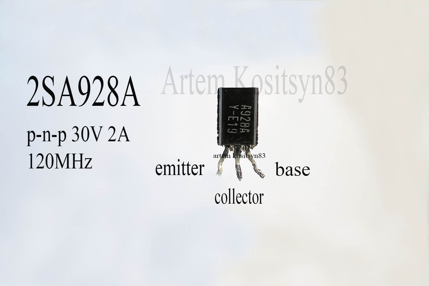 Read more about the article 2SA928A.Audio power transistor.Datasheet