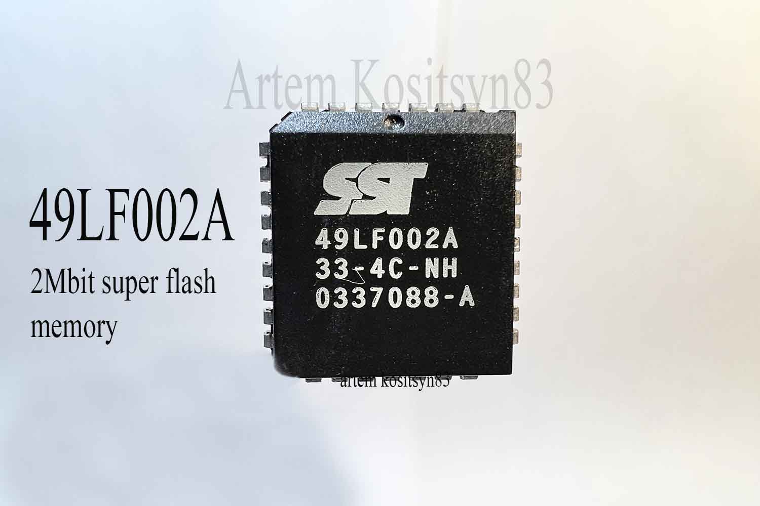 Подробнее о статье SST49LF002.2 Mbit flash memory.Datasheet