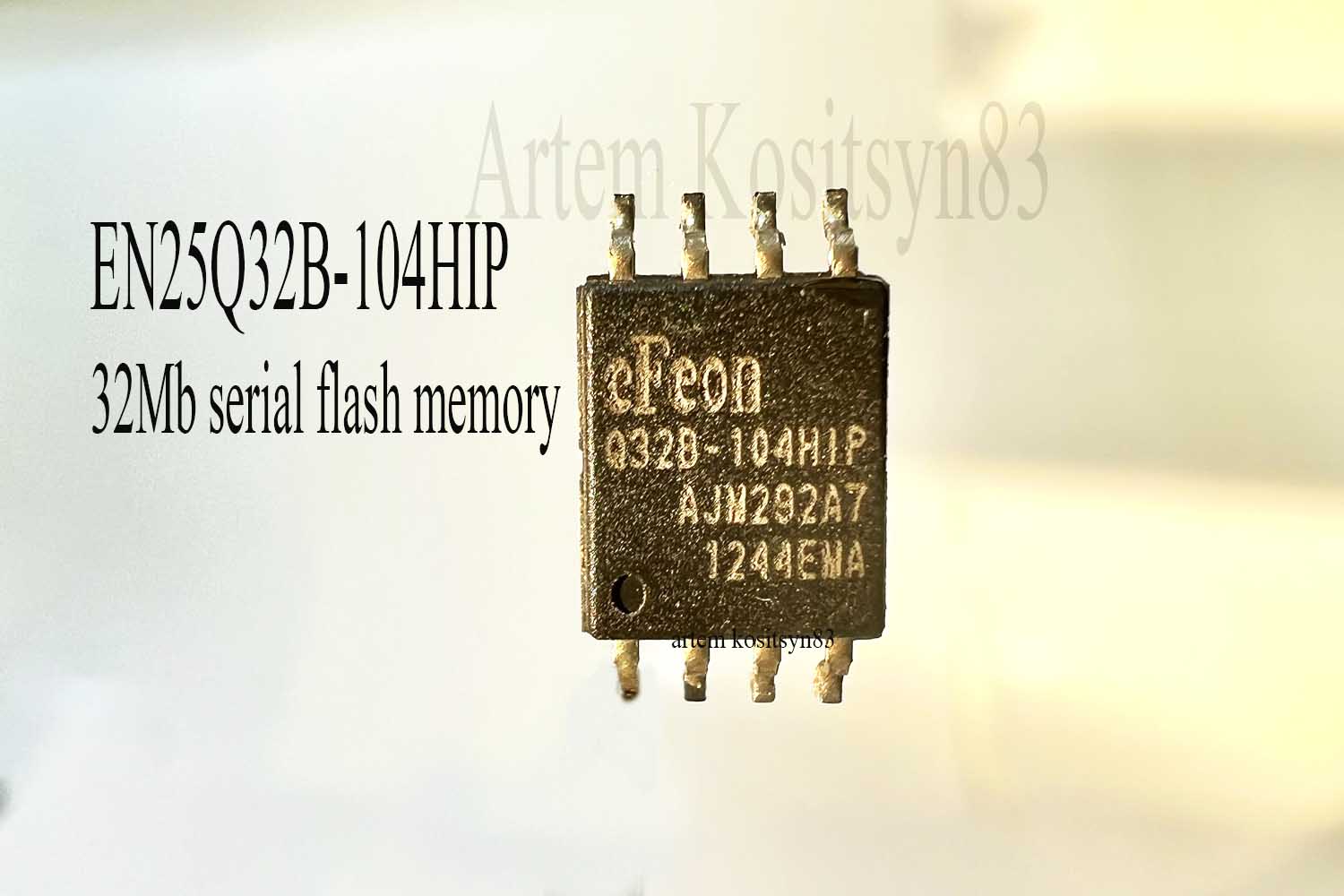 Подробнее о статье EN25Q32B-104HIP.32Mb serial FLASH memory.Datasheet