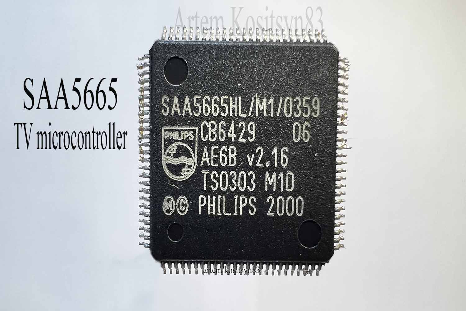 Подробнее о статье SAA5665.TV microcontroller.Datasheet