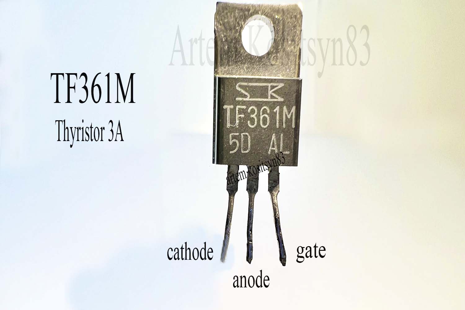 Read more about the article Thyristor TF361M.600V 3A.Datasheet