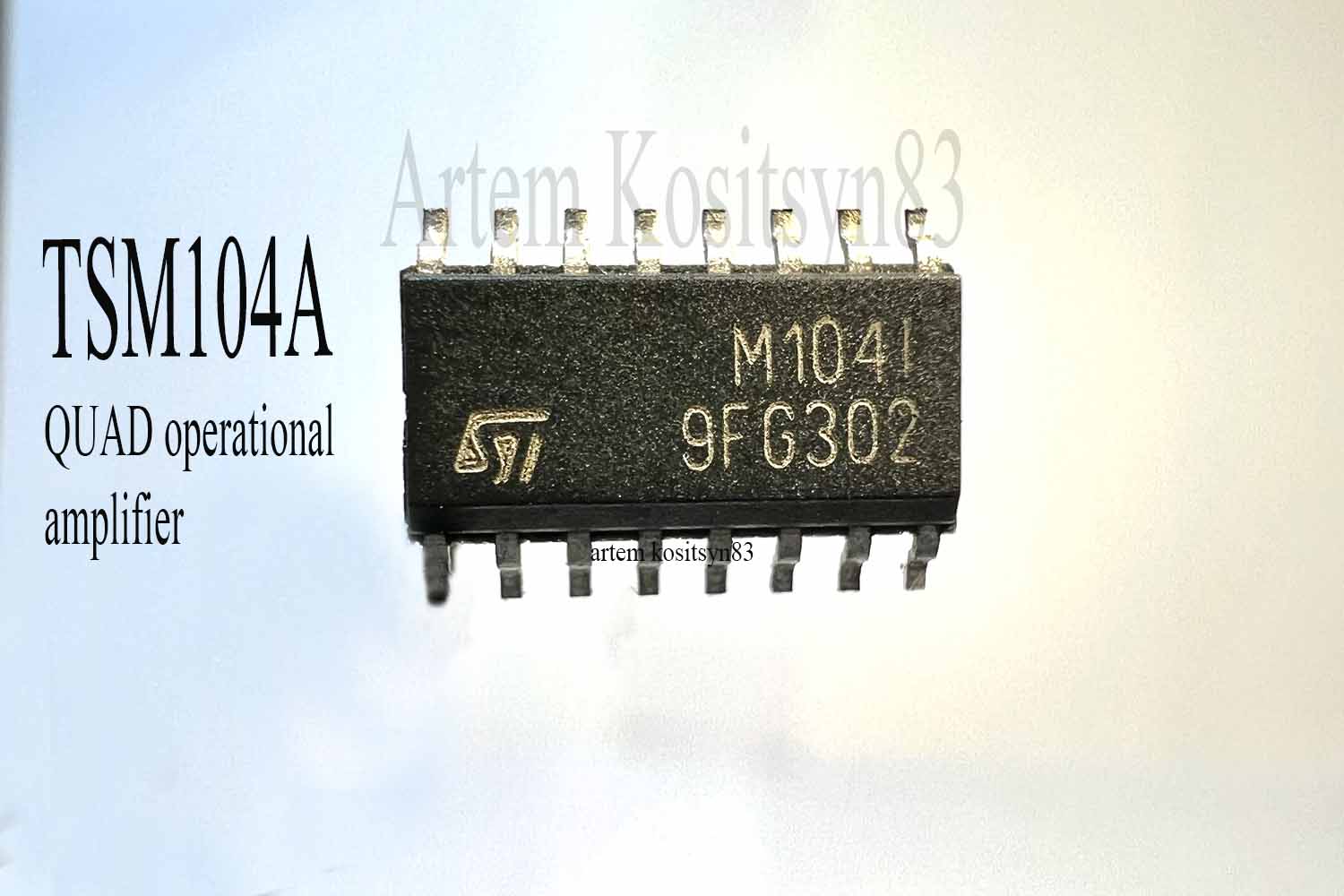Подробнее о статье TSM104A (M1041).Quad operational amplifier.Datasheet