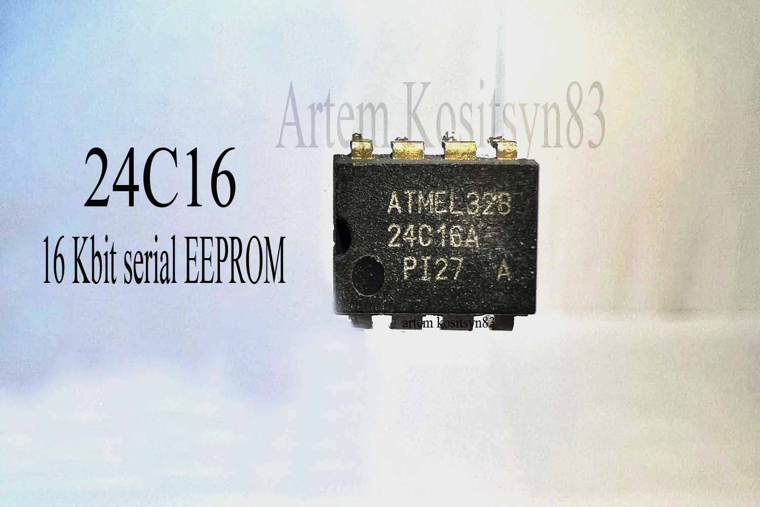 Подробнее о статье 24C16.Serial EEPROM 16Kbit.Datasheet