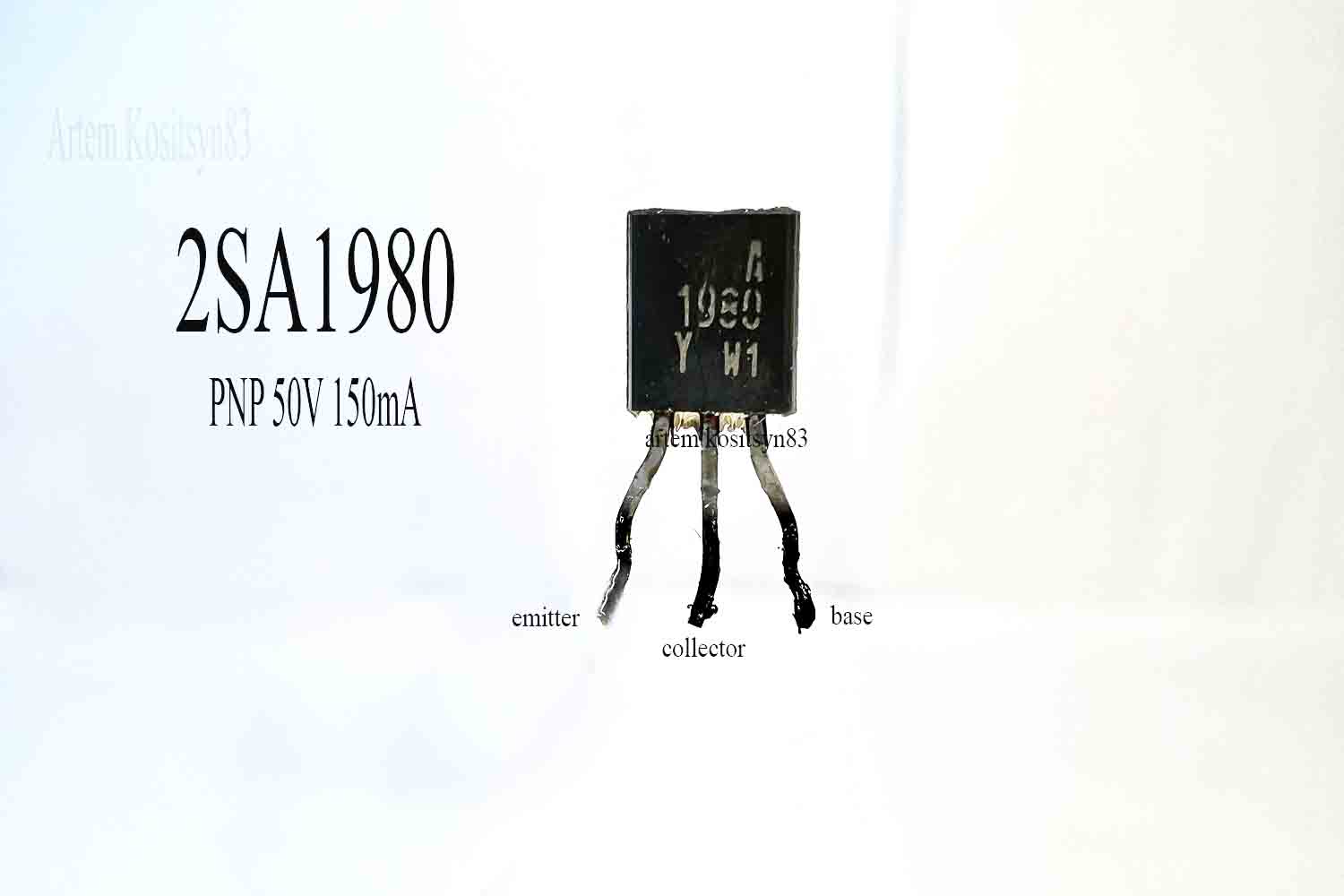 Read more about the article 2SA1980.PNP 50V 150mA.Datasheet