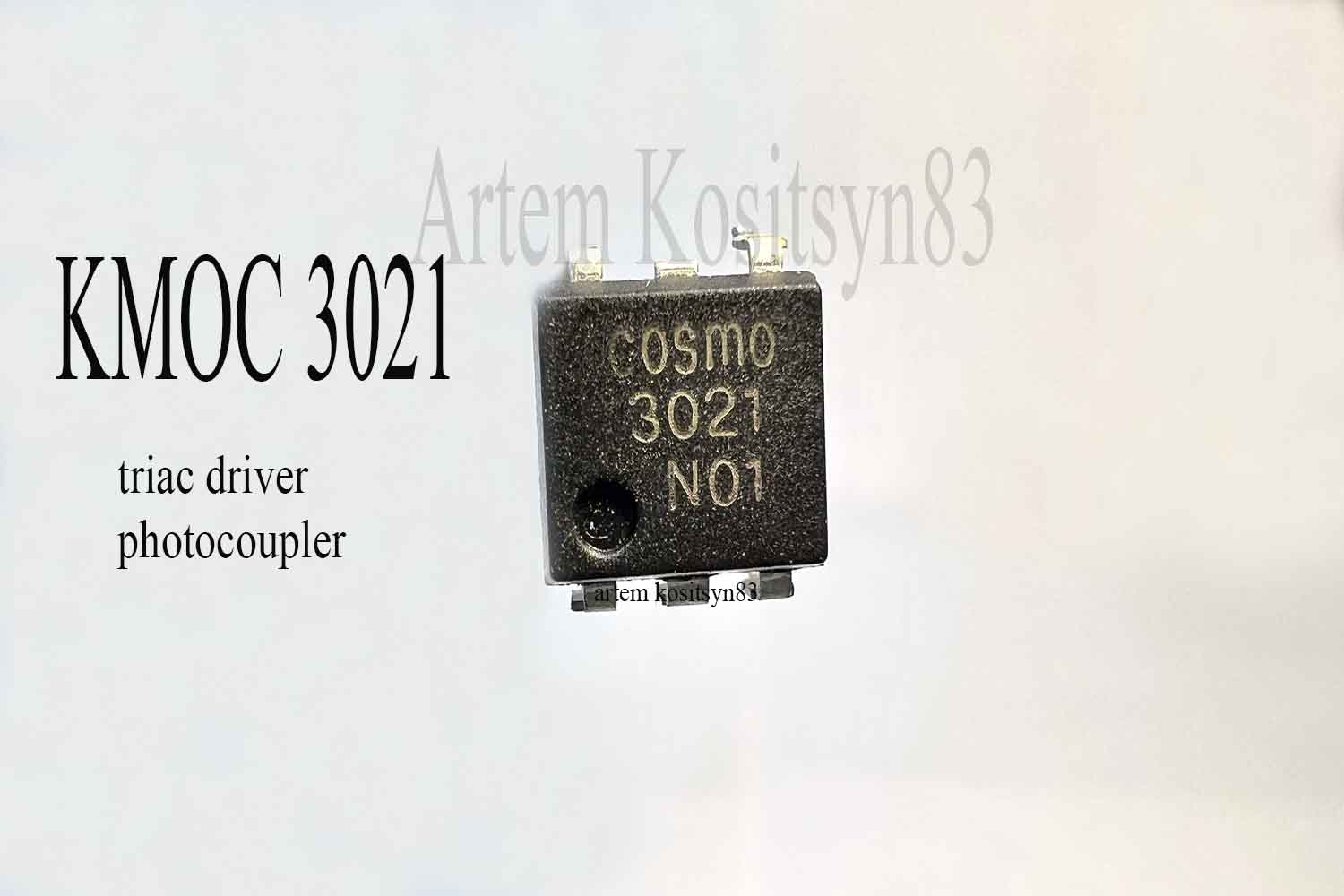 Read more about the article KMOC3021 (cosmo3021).Triac driver photocoupler