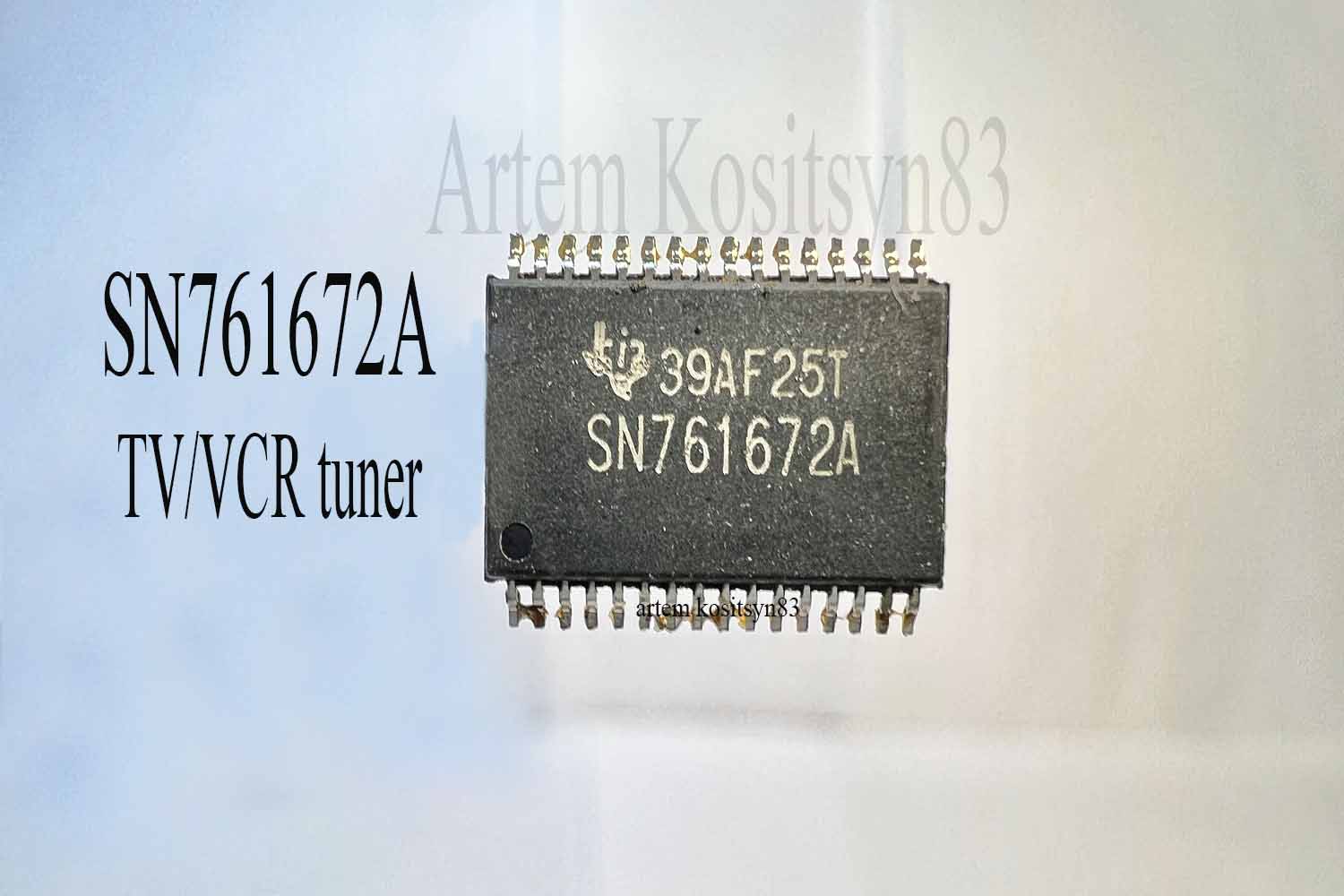 Read more about the article SN761672A.TV/VCR tuner.Datasheet
