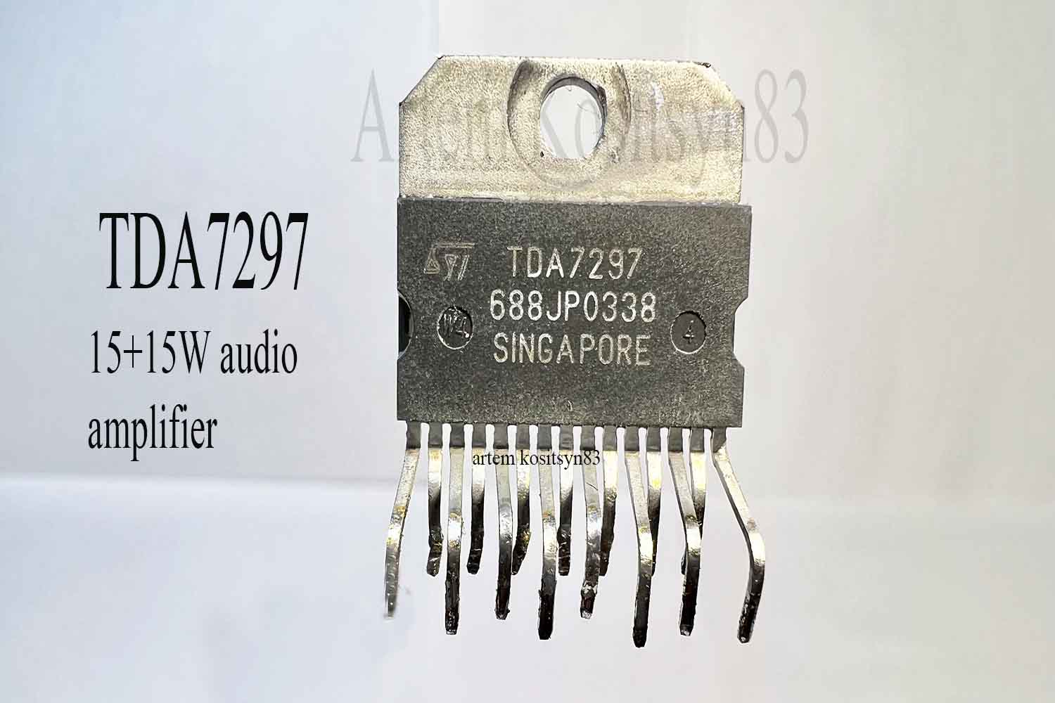 Подробнее о статье TDA7297.Audio amplifier 15+15W.Datasheet