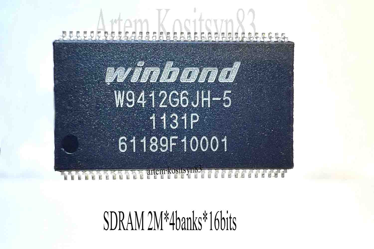 Подробнее о статье W9412G6JH-5.SDRAM 2M×4banks×16bit.Datasheet