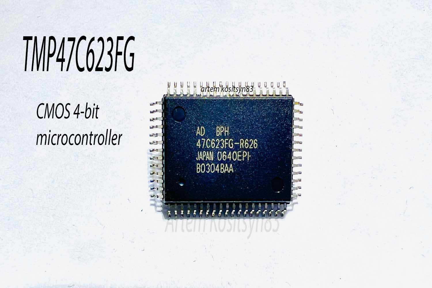 Подробнее о статье TMP47C623FG.4 bit microcontroller.Datasheet