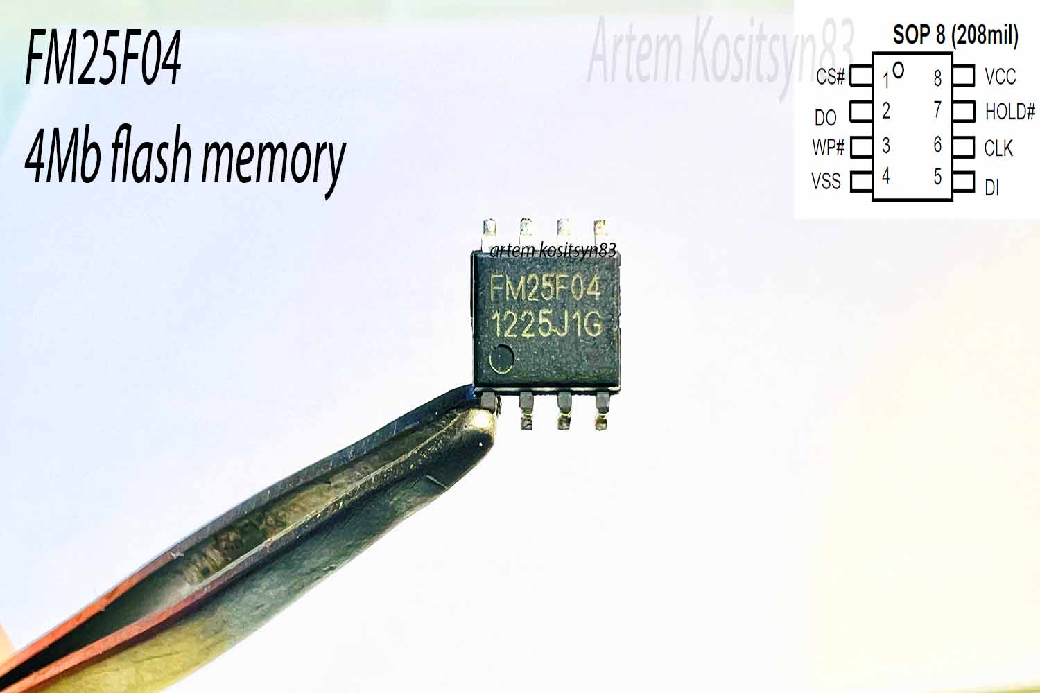Подробнее о статье FM25F04.Flash memory 4Mb.Datasheet