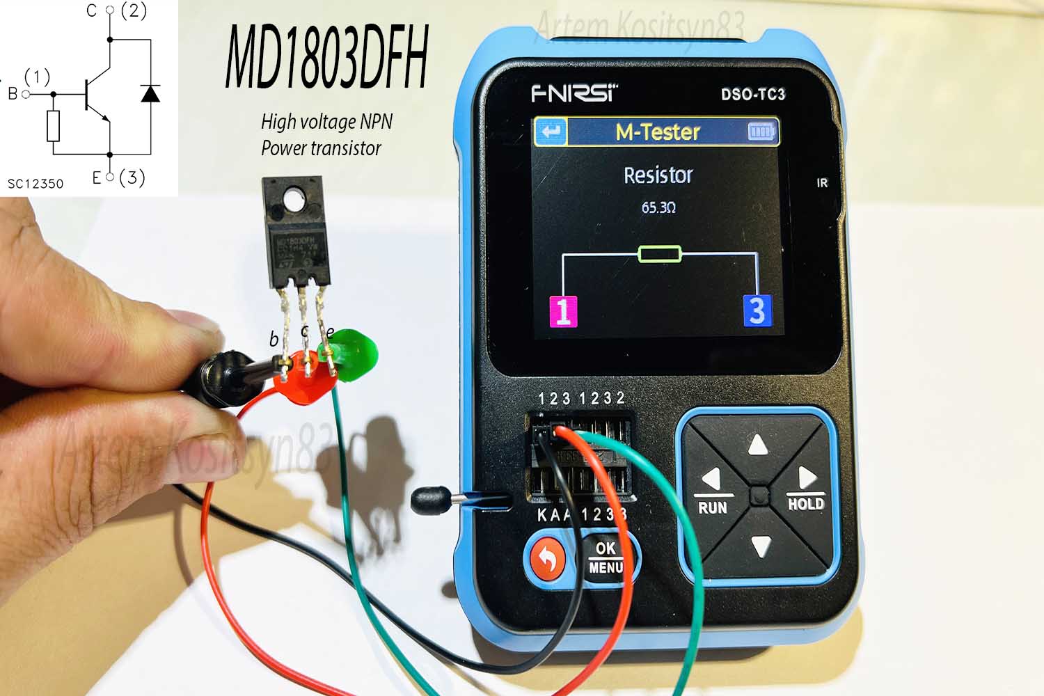 Подробнее о статье MD1803DFH.High voltage NPN Power transistor.Datasheet