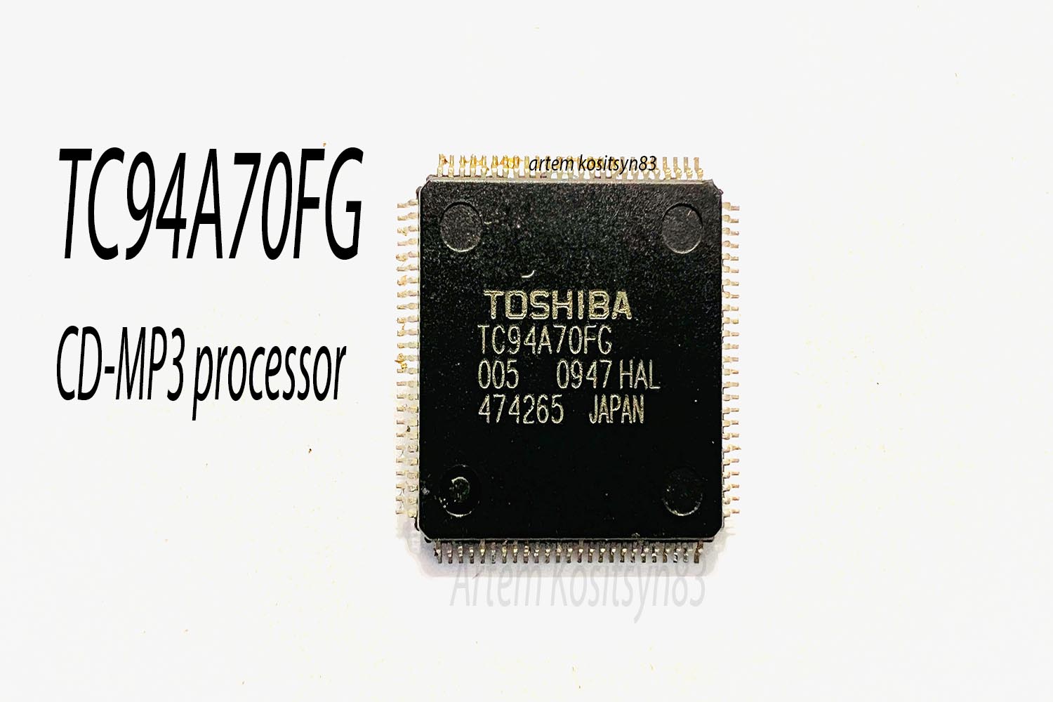 Подробнее о статье TC94A70FG.CD-MP3 processor.Datasheet