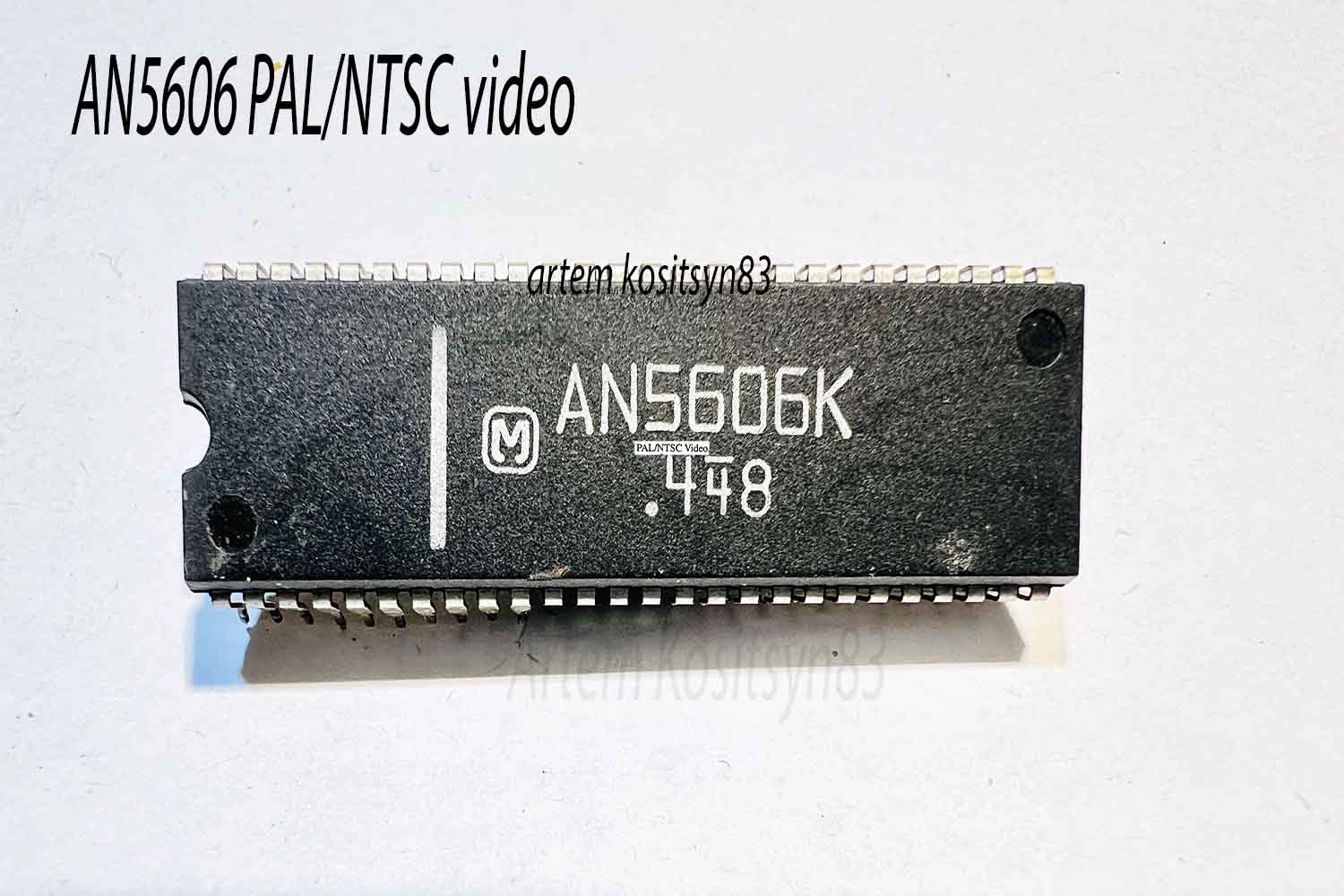 Подробнее о статье AN5606.PAL/NTSC video chip.Datasheet