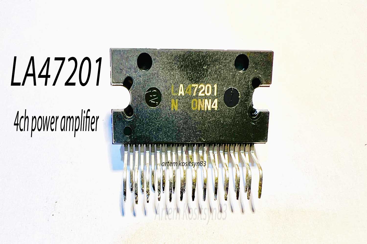 Подробнее о статье LA47201.4-ch power amplifier