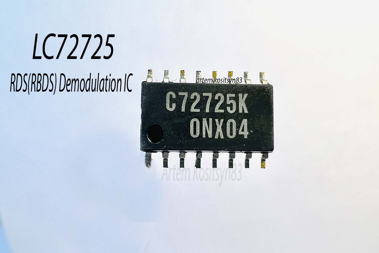 Read more about the article LC72725.RDS demodulation.Datasheet