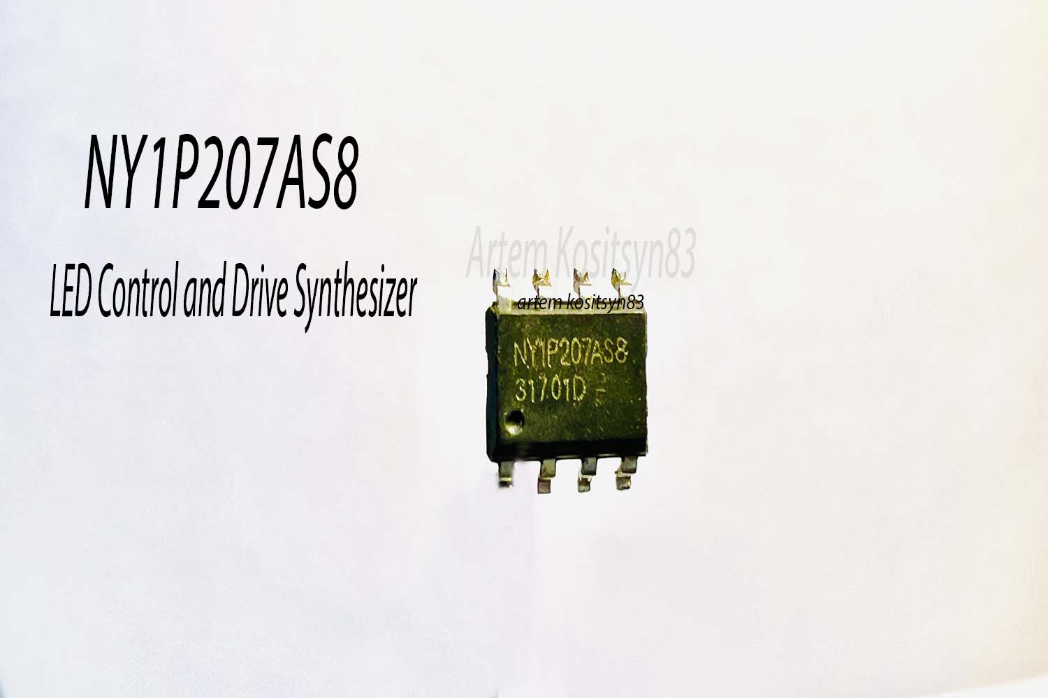 Read more about the article NY1P207AS8.LED control and drive synthesizer.Datasheet