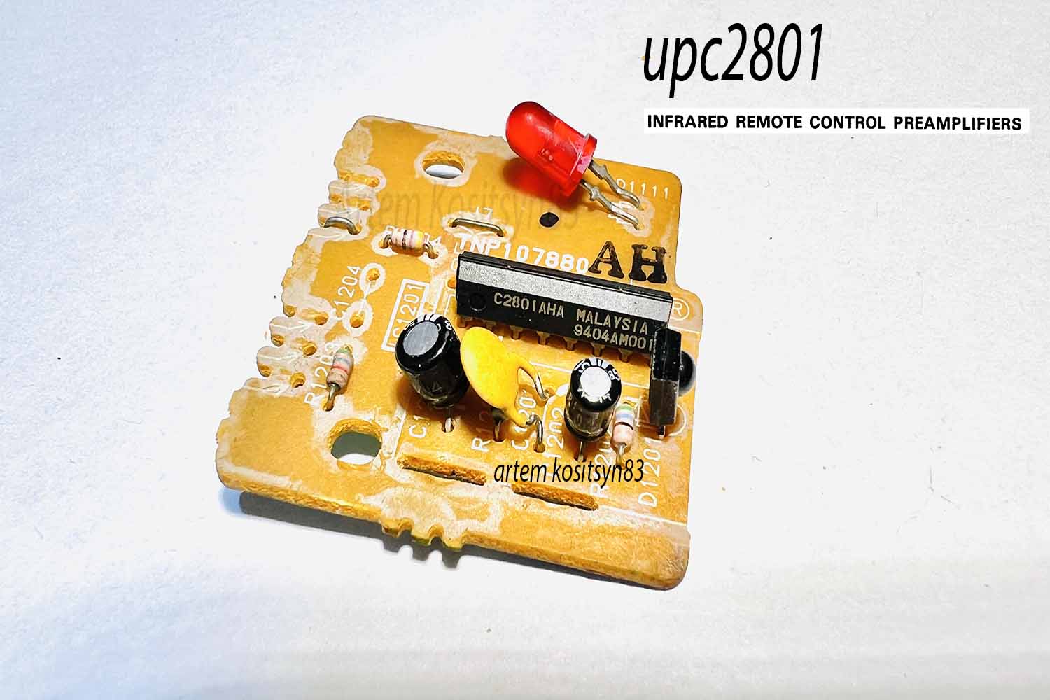 Подробнее о статье uPC2801 (c2801).Infrared remote control preamplifiers.Datasheet