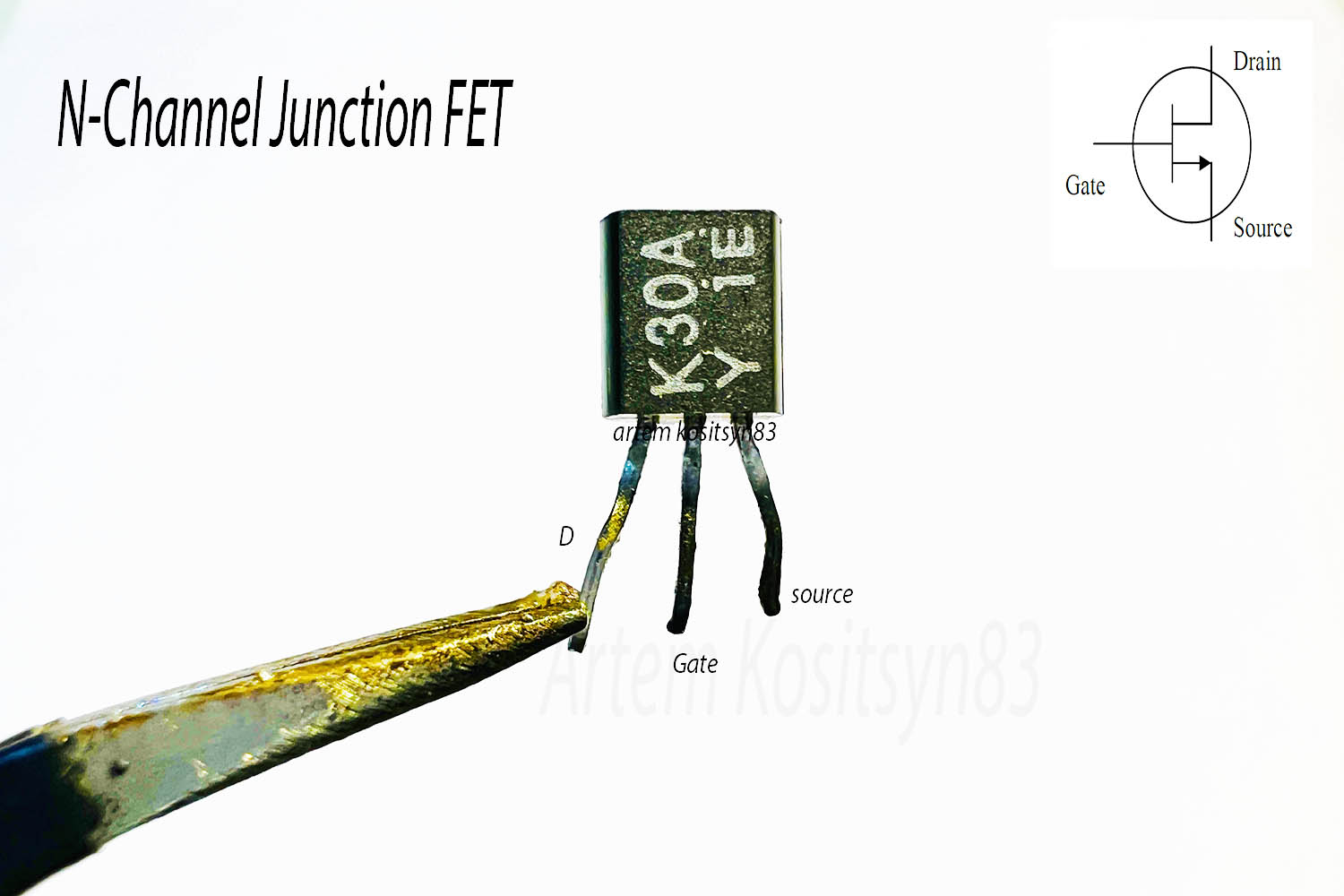 Подробнее о статье 2SK30A (K30A).n-ch junction FET.Datasheet