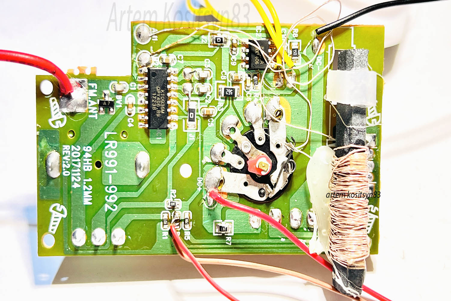 Подробнее о статье Chip KT0936M. How to make a radio receiver with a range of 150 kHz-108 MHz