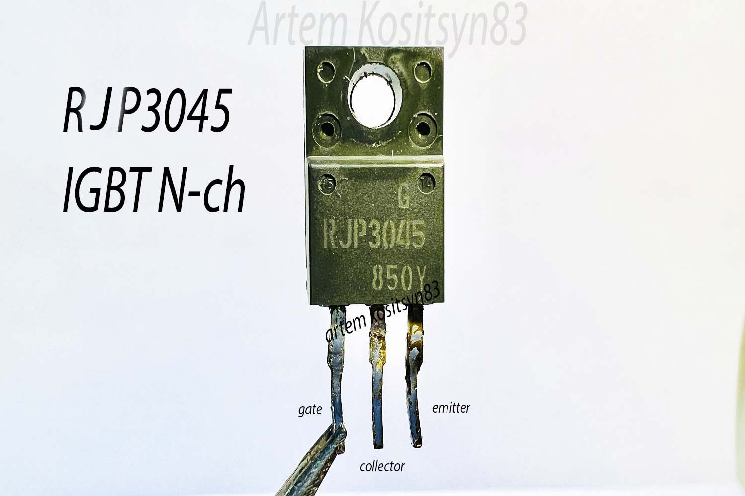 Подробнее о статье RJP3045.IGBT N-ch transistor.Datasheet