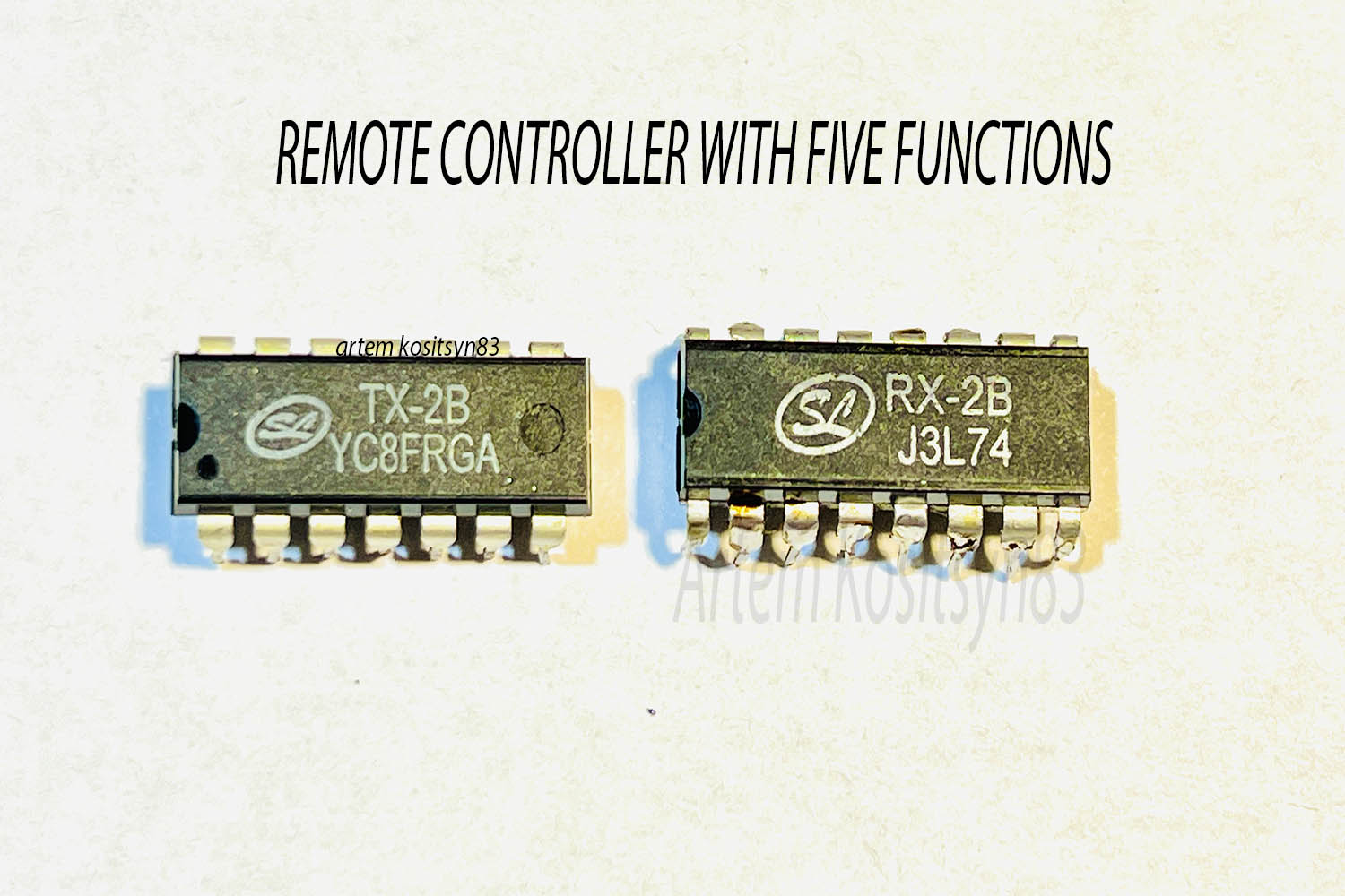 Read more about the article RX2 TX2 chips from the radio control model. How they work