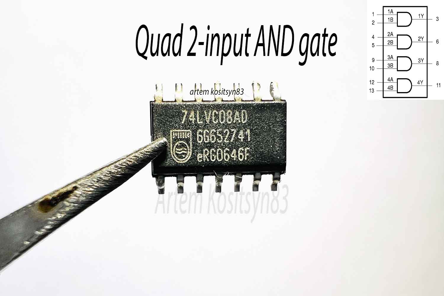 Read more about the article 74LVC08.Quad 2 input AND gate.Datasheet