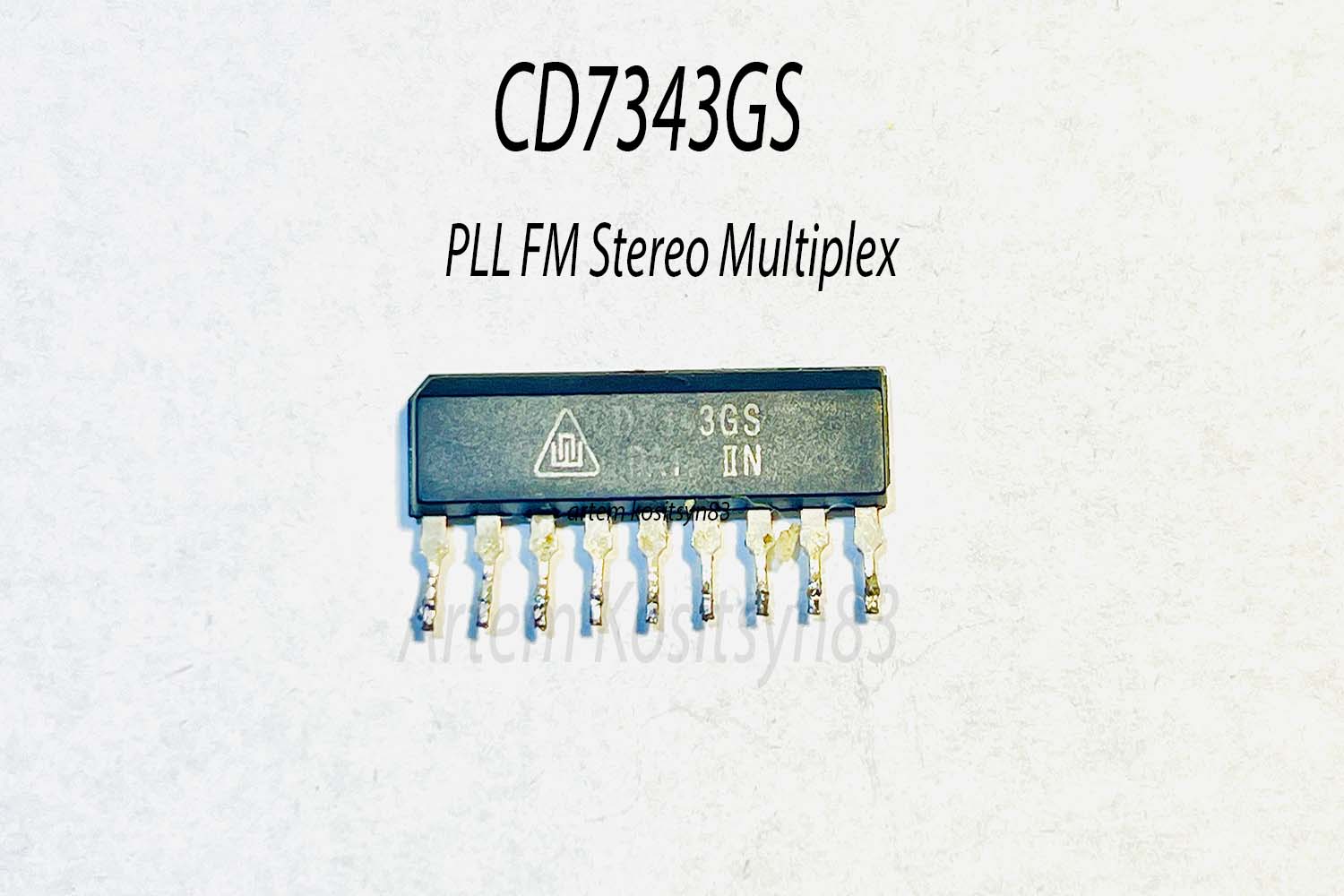 Подробнее о статье CD7343GS.PLL FM stereo multiplex.Datasheet