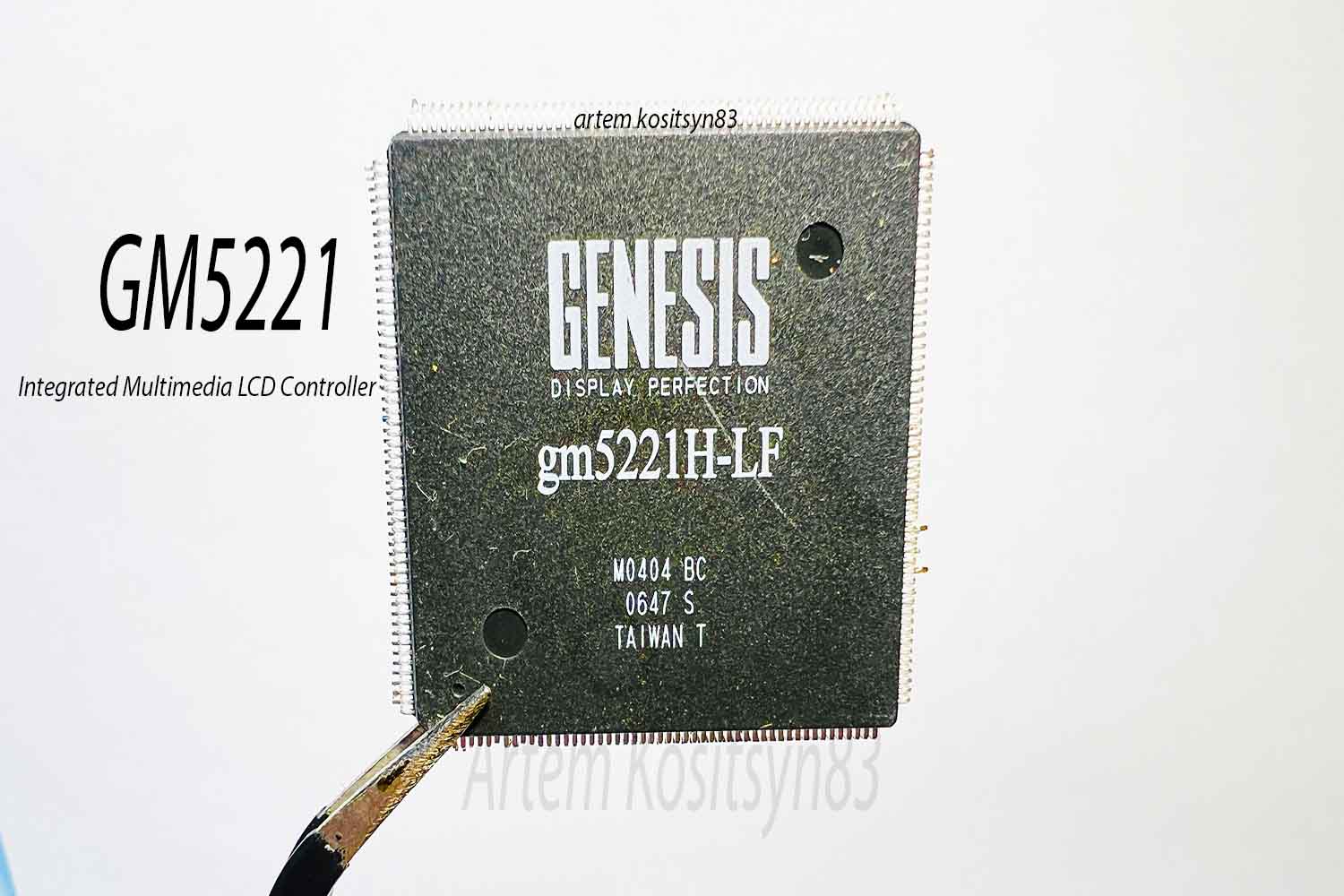 Подробнее о статье GM5221.Integrated Multimedia LCD Controller.Datasheet