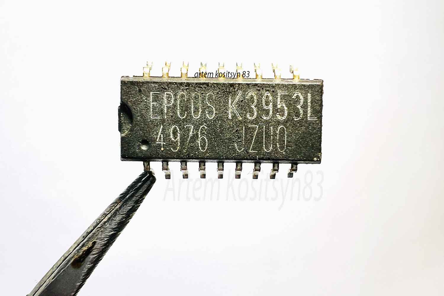 Read more about the article K3953 epcos.IF filter 33,90 MHz and 38,90 MHz.Datasheet